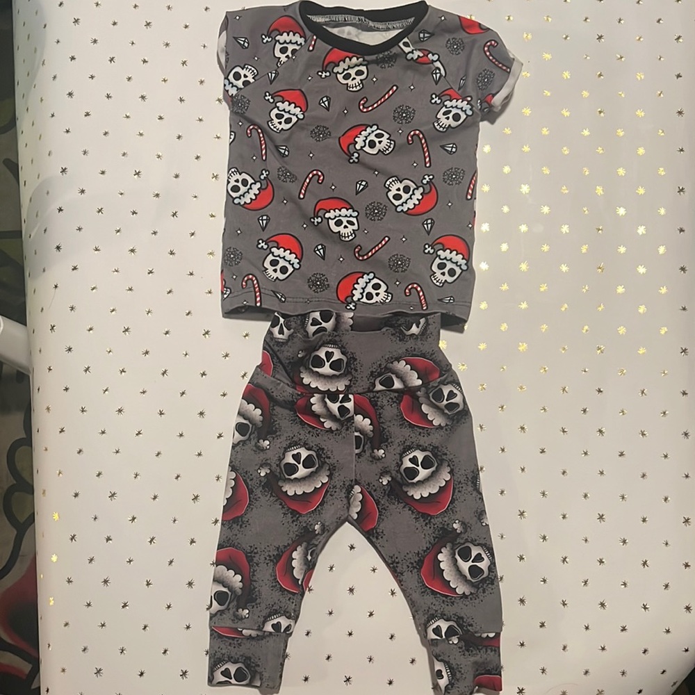 Merry Gothmas Outfit 0-3 Months